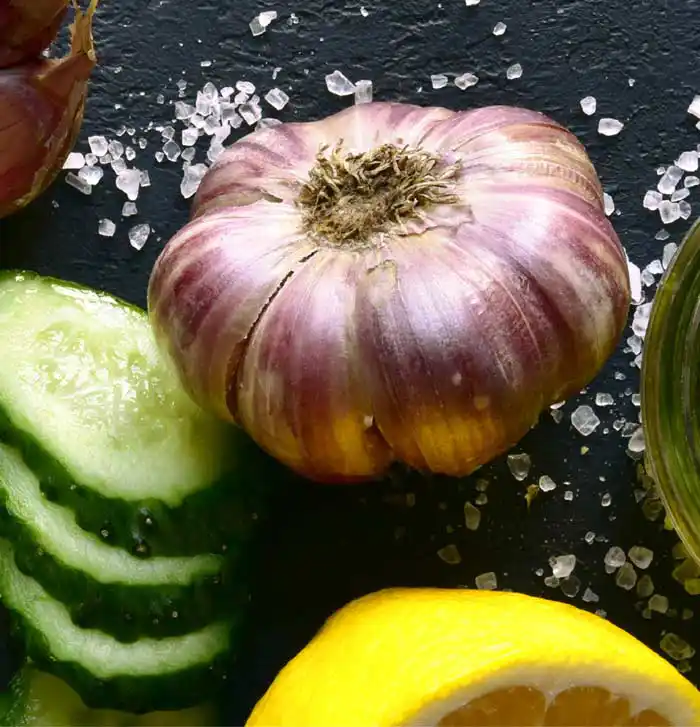 whole garlic